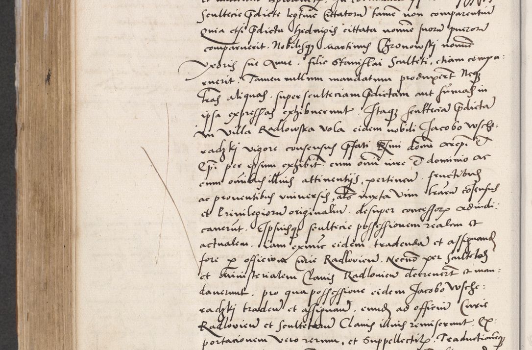 Zdjęcie nr 590 dla obiektu archiwalnego: Acta actorum coram reverendo patre domino Benedicto Isdbienski cancellario Gnesnesi, canonico et reverendissimi in Christo patris et domini domini Petri Dei gratia archiepiscopi Gnesnensis et episcopi Cracoviensis sedisque apostolice legati nati et primatis Regni Polonie, vicarioque in spiritualibus generali Cracoviensi ad annum Domini millesimum quingentisimum quadragesimum primum, cuius indictio est quatuordecima, pontificatus sanctissimi in Christo patris et domini nostri domini Pauli divina providencia pape tercii, anno ipsius septimo, feliciter continuantur. Dii cepta secundent