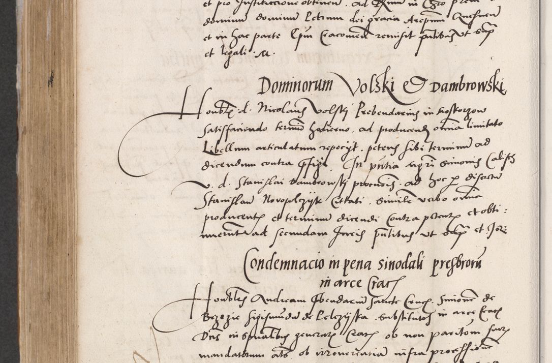 Zdjęcie nr 586 dla obiektu archiwalnego: Acta actorum coram reverendo patre domino Benedicto Isdbienski cancellario Gnesnesi, canonico et reverendissimi in Christo patris et domini domini Petri Dei gratia archiepiscopi Gnesnensis et episcopi Cracoviensis sedisque apostolice legati nati et primatis Regni Polonie, vicarioque in spiritualibus generali Cracoviensi ad annum Domini millesimum quingentisimum quadragesimum primum, cuius indictio est quatuordecima, pontificatus sanctissimi in Christo patris et domini nostri domini Pauli divina providencia pape tercii, anno ipsius septimo, feliciter continuantur. Dii cepta secundent
