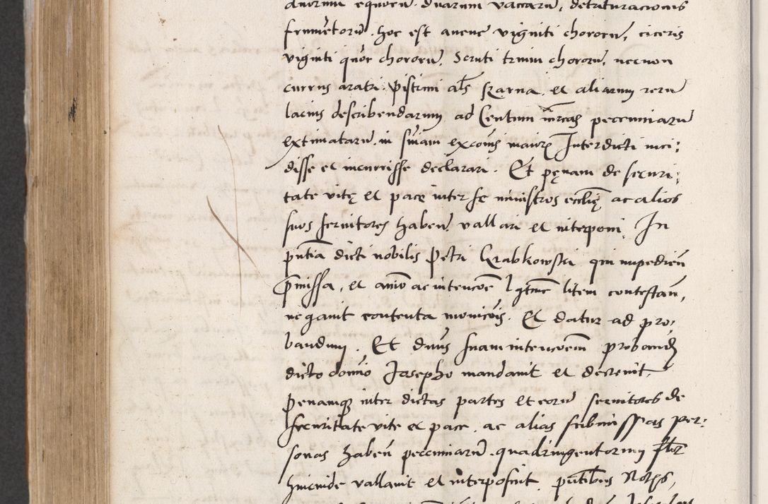 Zdjęcie nr 582 dla obiektu archiwalnego: Acta actorum coram reverendo patre domino Benedicto Isdbienski cancellario Gnesnesi, canonico et reverendissimi in Christo patris et domini domini Petri Dei gratia archiepiscopi Gnesnensis et episcopi Cracoviensis sedisque apostolice legati nati et primatis Regni Polonie, vicarioque in spiritualibus generali Cracoviensi ad annum Domini millesimum quingentisimum quadragesimum primum, cuius indictio est quatuordecima, pontificatus sanctissimi in Christo patris et domini nostri domini Pauli divina providencia pape tercii, anno ipsius septimo, feliciter continuantur. Dii cepta secundent