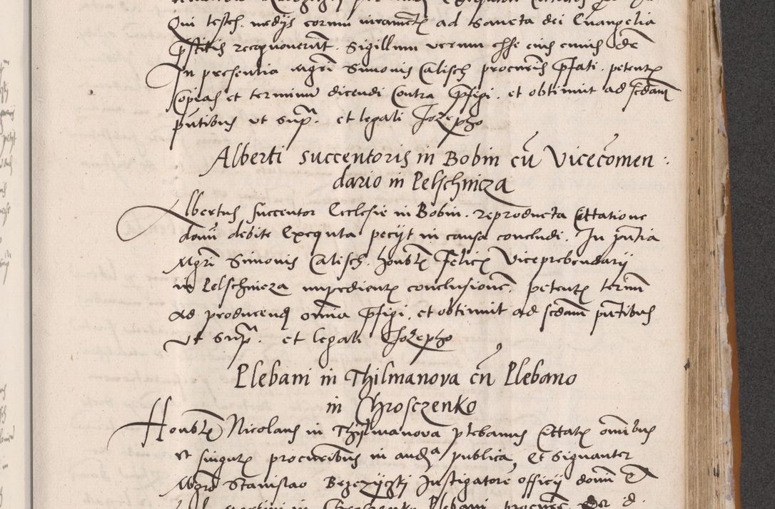 Zdjęcie nr 559 dla obiektu archiwalnego: Acta actorum coram reverendo patre domino Benedicto Isdbienski cancellario Gnesnesi, canonico et reverendissimi in Christo patris et domini domini Petri Dei gratia archiepiscopi Gnesnensis et episcopi Cracoviensis sedisque apostolice legati nati et primatis Regni Polonie, vicarioque in spiritualibus generali Cracoviensi ad annum Domini millesimum quingentisimum quadragesimum primum, cuius indictio est quatuordecima, pontificatus sanctissimi in Christo patris et domini nostri domini Pauli divina providencia pape tercii, anno ipsius septimo, feliciter continuantur. Dii cepta secundent