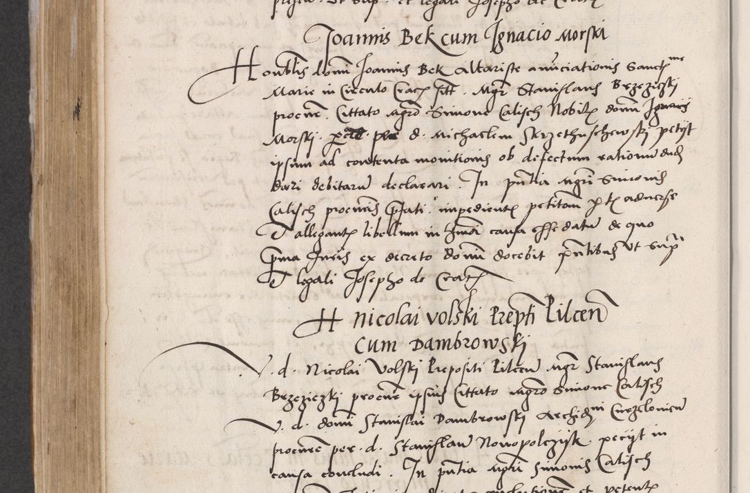 Zdjęcie nr 558 dla obiektu archiwalnego: Acta actorum coram reverendo patre domino Benedicto Isdbienski cancellario Gnesnesi, canonico et reverendissimi in Christo patris et domini domini Petri Dei gratia archiepiscopi Gnesnensis et episcopi Cracoviensis sedisque apostolice legati nati et primatis Regni Polonie, vicarioque in spiritualibus generali Cracoviensi ad annum Domini millesimum quingentisimum quadragesimum primum, cuius indictio est quatuordecima, pontificatus sanctissimi in Christo patris et domini nostri domini Pauli divina providencia pape tercii, anno ipsius septimo, feliciter continuantur. Dii cepta secundent