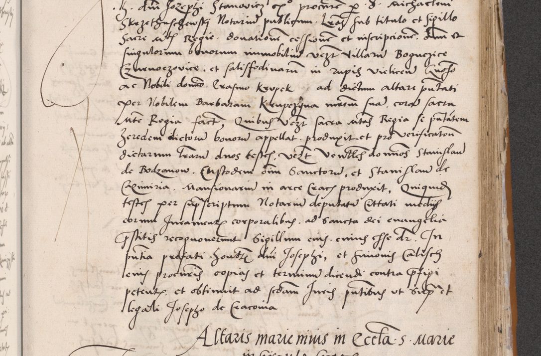 Zdjęcie nr 557 dla obiektu archiwalnego: Acta actorum coram reverendo patre domino Benedicto Isdbienski cancellario Gnesnesi, canonico et reverendissimi in Christo patris et domini domini Petri Dei gratia archiepiscopi Gnesnensis et episcopi Cracoviensis sedisque apostolice legati nati et primatis Regni Polonie, vicarioque in spiritualibus generali Cracoviensi ad annum Domini millesimum quingentisimum quadragesimum primum, cuius indictio est quatuordecima, pontificatus sanctissimi in Christo patris et domini nostri domini Pauli divina providencia pape tercii, anno ipsius septimo, feliciter continuantur. Dii cepta secundent