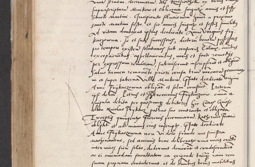 Zdjęcie nr 552 dla obiektu archiwalnego: Acta actorum coram reverendo patre domino Benedicto Isdbienski cancellario Gnesnesi, canonico et reverendissimi in Christo patris et domini domini Petri Dei gratia archiepiscopi Gnesnensis et episcopi Cracoviensis sedisque apostolice legati nati et primatis Regni Polonie, vicarioque in spiritualibus generali Cracoviensi ad annum Domini millesimum quingentisimum quadragesimum primum, cuius indictio est quatuordecima, pontificatus sanctissimi in Christo patris et domini nostri domini Pauli divina providencia pape tercii, anno ipsius septimo, feliciter continuantur. Dii cepta secundent