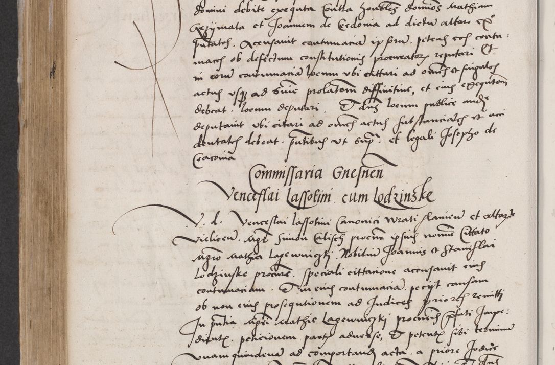 Zdjęcie nr 546 dla obiektu archiwalnego: Acta actorum coram reverendo patre domino Benedicto Isdbienski cancellario Gnesnesi, canonico et reverendissimi in Christo patris et domini domini Petri Dei gratia archiepiscopi Gnesnensis et episcopi Cracoviensis sedisque apostolice legati nati et primatis Regni Polonie, vicarioque in spiritualibus generali Cracoviensi ad annum Domini millesimum quingentisimum quadragesimum primum, cuius indictio est quatuordecima, pontificatus sanctissimi in Christo patris et domini nostri domini Pauli divina providencia pape tercii, anno ipsius septimo, feliciter continuantur. Dii cepta secundent