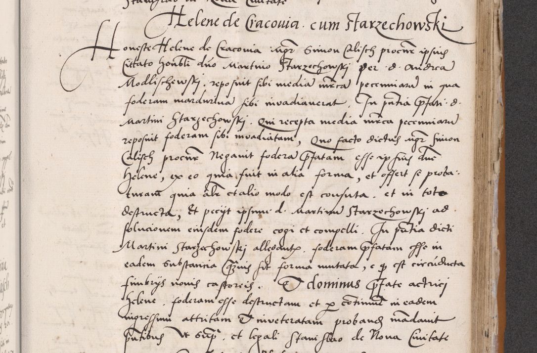 Zdjęcie nr 545 dla obiektu archiwalnego: Acta actorum coram reverendo patre domino Benedicto Isdbienski cancellario Gnesnesi, canonico et reverendissimi in Christo patris et domini domini Petri Dei gratia archiepiscopi Gnesnensis et episcopi Cracoviensis sedisque apostolice legati nati et primatis Regni Polonie, vicarioque in spiritualibus generali Cracoviensi ad annum Domini millesimum quingentisimum quadragesimum primum, cuius indictio est quatuordecima, pontificatus sanctissimi in Christo patris et domini nostri domini Pauli divina providencia pape tercii, anno ipsius septimo, feliciter continuantur. Dii cepta secundent