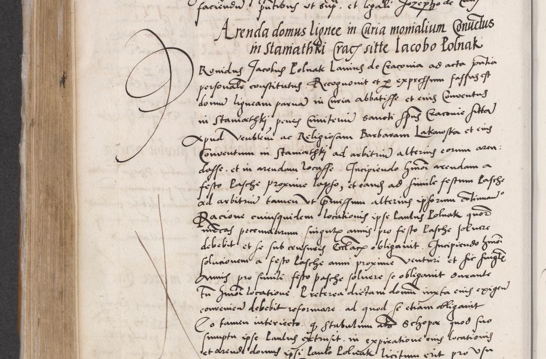 Zdjęcie nr 528 dla obiektu archiwalnego: Acta actorum coram reverendo patre domino Benedicto Isdbienski cancellario Gnesnesi, canonico et reverendissimi in Christo patris et domini domini Petri Dei gratia archiepiscopi Gnesnensis et episcopi Cracoviensis sedisque apostolice legati nati et primatis Regni Polonie, vicarioque in spiritualibus generali Cracoviensi ad annum Domini millesimum quingentisimum quadragesimum primum, cuius indictio est quatuordecima, pontificatus sanctissimi in Christo patris et domini nostri domini Pauli divina providencia pape tercii, anno ipsius septimo, feliciter continuantur. Dii cepta secundent