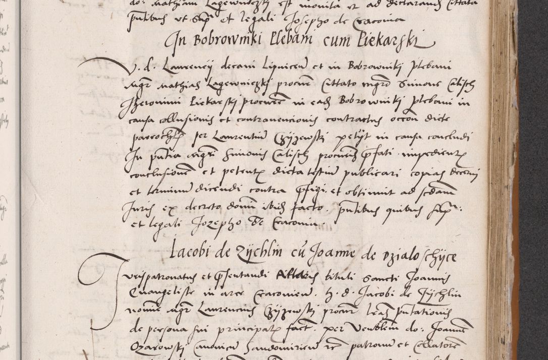 Zdjęcie nr 519 dla obiektu archiwalnego: Acta actorum coram reverendo patre domino Benedicto Isdbienski cancellario Gnesnesi, canonico et reverendissimi in Christo patris et domini domini Petri Dei gratia archiepiscopi Gnesnensis et episcopi Cracoviensis sedisque apostolice legati nati et primatis Regni Polonie, vicarioque in spiritualibus generali Cracoviensi ad annum Domini millesimum quingentisimum quadragesimum primum, cuius indictio est quatuordecima, pontificatus sanctissimi in Christo patris et domini nostri domini Pauli divina providencia pape tercii, anno ipsius septimo, feliciter continuantur. Dii cepta secundent