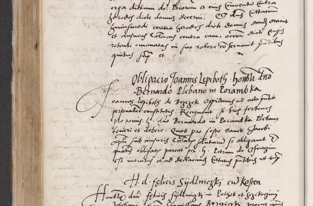 Zdjęcie nr 516 dla obiektu archiwalnego: Acta actorum coram reverendo patre domino Benedicto Isdbienski cancellario Gnesnesi, canonico et reverendissimi in Christo patris et domini domini Petri Dei gratia archiepiscopi Gnesnensis et episcopi Cracoviensis sedisque apostolice legati nati et primatis Regni Polonie, vicarioque in spiritualibus generali Cracoviensi ad annum Domini millesimum quingentisimum quadragesimum primum, cuius indictio est quatuordecima, pontificatus sanctissimi in Christo patris et domini nostri domini Pauli divina providencia pape tercii, anno ipsius septimo, feliciter continuantur. Dii cepta secundent