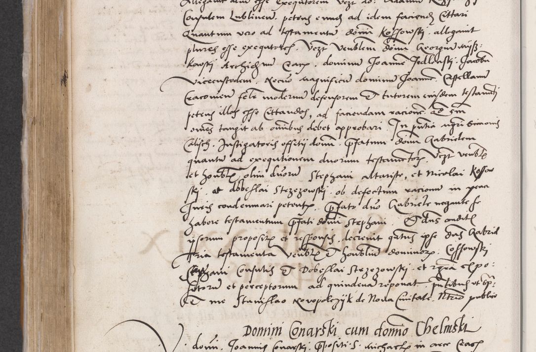 Zdjęcie nr 506 dla obiektu archiwalnego: Acta actorum coram reverendo patre domino Benedicto Isdbienski cancellario Gnesnesi, canonico et reverendissimi in Christo patris et domini domini Petri Dei gratia archiepiscopi Gnesnensis et episcopi Cracoviensis sedisque apostolice legati nati et primatis Regni Polonie, vicarioque in spiritualibus generali Cracoviensi ad annum Domini millesimum quingentisimum quadragesimum primum, cuius indictio est quatuordecima, pontificatus sanctissimi in Christo patris et domini nostri domini Pauli divina providencia pape tercii, anno ipsius septimo, feliciter continuantur. Dii cepta secundent