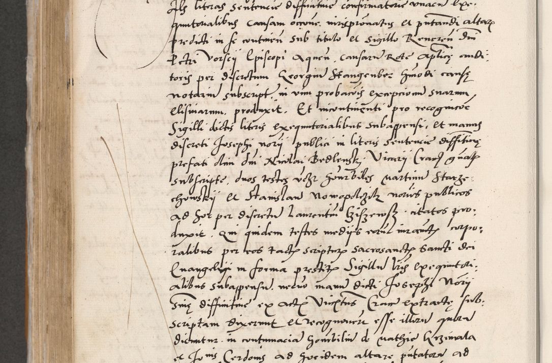 Zdjęcie nr 488 dla obiektu archiwalnego: Acta actorum coram reverendo patre domino Benedicto Isdbienski cancellario Gnesnesi, canonico et reverendissimi in Christo patris et domini domini Petri Dei gratia archiepiscopi Gnesnensis et episcopi Cracoviensis sedisque apostolice legati nati et primatis Regni Polonie, vicarioque in spiritualibus generali Cracoviensi ad annum Domini millesimum quingentisimum quadragesimum primum, cuius indictio est quatuordecima, pontificatus sanctissimi in Christo patris et domini nostri domini Pauli divina providencia pape tercii, anno ipsius septimo, feliciter continuantur. Dii cepta secundent