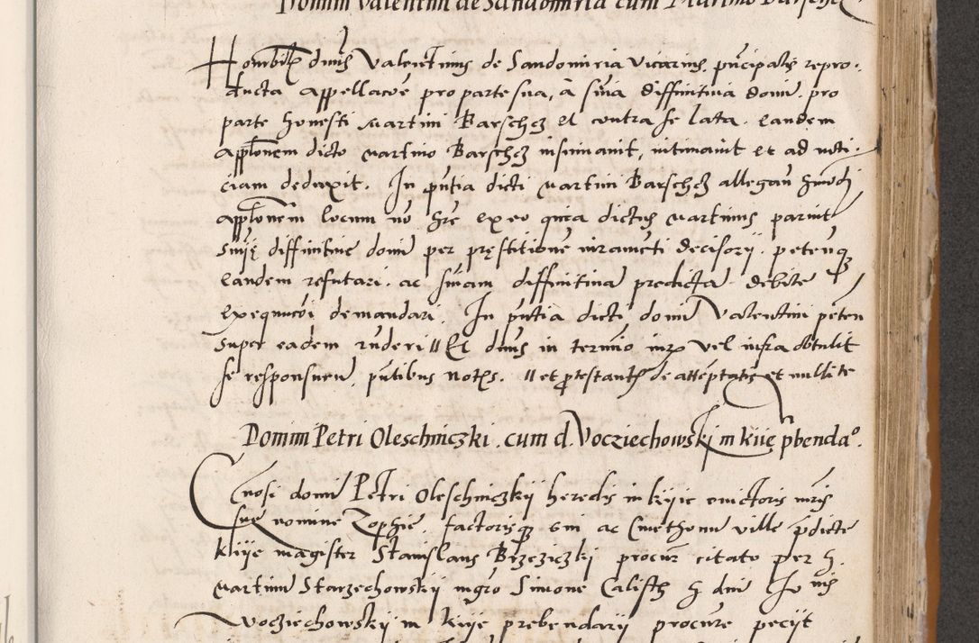 Zdjęcie nr 487 dla obiektu archiwalnego: Acta actorum coram reverendo patre domino Benedicto Isdbienski cancellario Gnesnesi, canonico et reverendissimi in Christo patris et domini domini Petri Dei gratia archiepiscopi Gnesnensis et episcopi Cracoviensis sedisque apostolice legati nati et primatis Regni Polonie, vicarioque in spiritualibus generali Cracoviensi ad annum Domini millesimum quingentisimum quadragesimum primum, cuius indictio est quatuordecima, pontificatus sanctissimi in Christo patris et domini nostri domini Pauli divina providencia pape tercii, anno ipsius septimo, feliciter continuantur. Dii cepta secundent