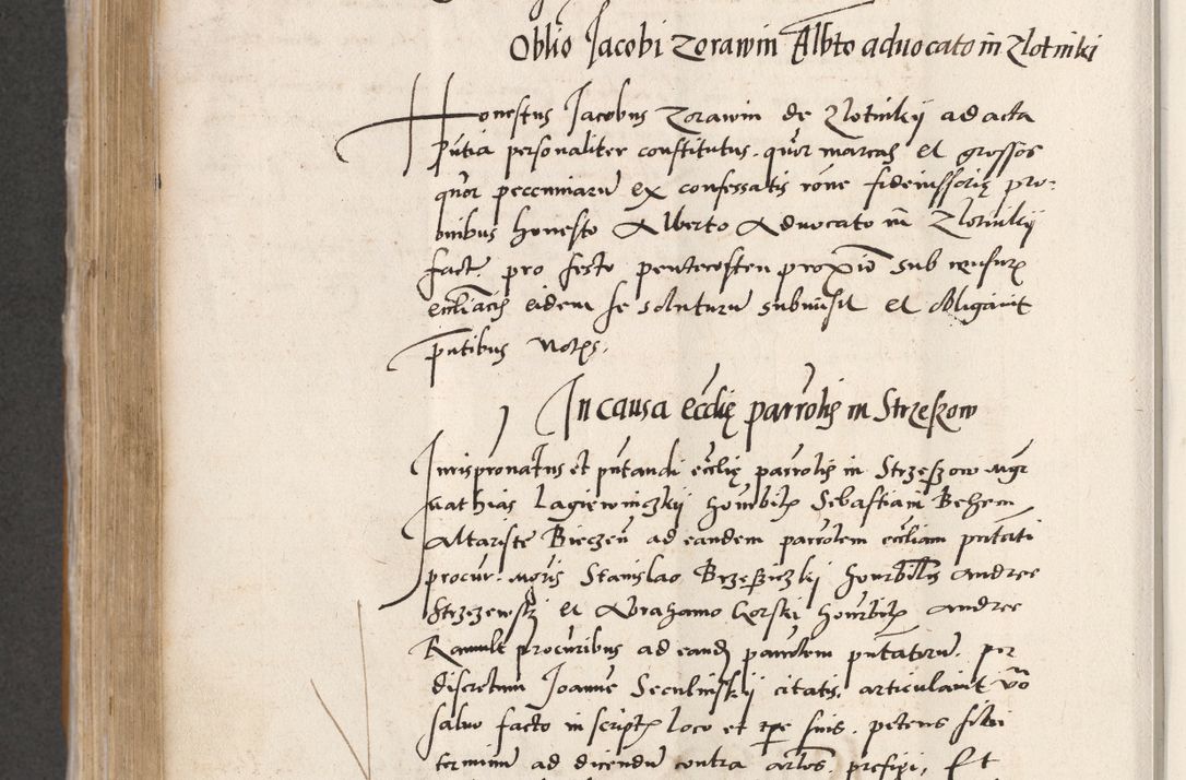 Zdjęcie nr 478 dla obiektu archiwalnego: Acta actorum coram reverendo patre domino Benedicto Isdbienski cancellario Gnesnesi, canonico et reverendissimi in Christo patris et domini domini Petri Dei gratia archiepiscopi Gnesnensis et episcopi Cracoviensis sedisque apostolice legati nati et primatis Regni Polonie, vicarioque in spiritualibus generali Cracoviensi ad annum Domini millesimum quingentisimum quadragesimum primum, cuius indictio est quatuordecima, pontificatus sanctissimi in Christo patris et domini nostri domini Pauli divina providencia pape tercii, anno ipsius septimo, feliciter continuantur. Dii cepta secundent
