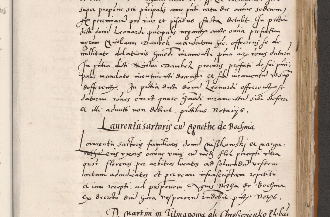 Zdjęcie nr 479 dla obiektu archiwalnego: Acta actorum coram reverendo patre domino Benedicto Isdbienski cancellario Gnesnesi, canonico et reverendissimi in Christo patris et domini domini Petri Dei gratia archiepiscopi Gnesnensis et episcopi Cracoviensis sedisque apostolice legati nati et primatis Regni Polonie, vicarioque in spiritualibus generali Cracoviensi ad annum Domini millesimum quingentisimum quadragesimum primum, cuius indictio est quatuordecima, pontificatus sanctissimi in Christo patris et domini nostri domini Pauli divina providencia pape tercii, anno ipsius septimo, feliciter continuantur. Dii cepta secundent
