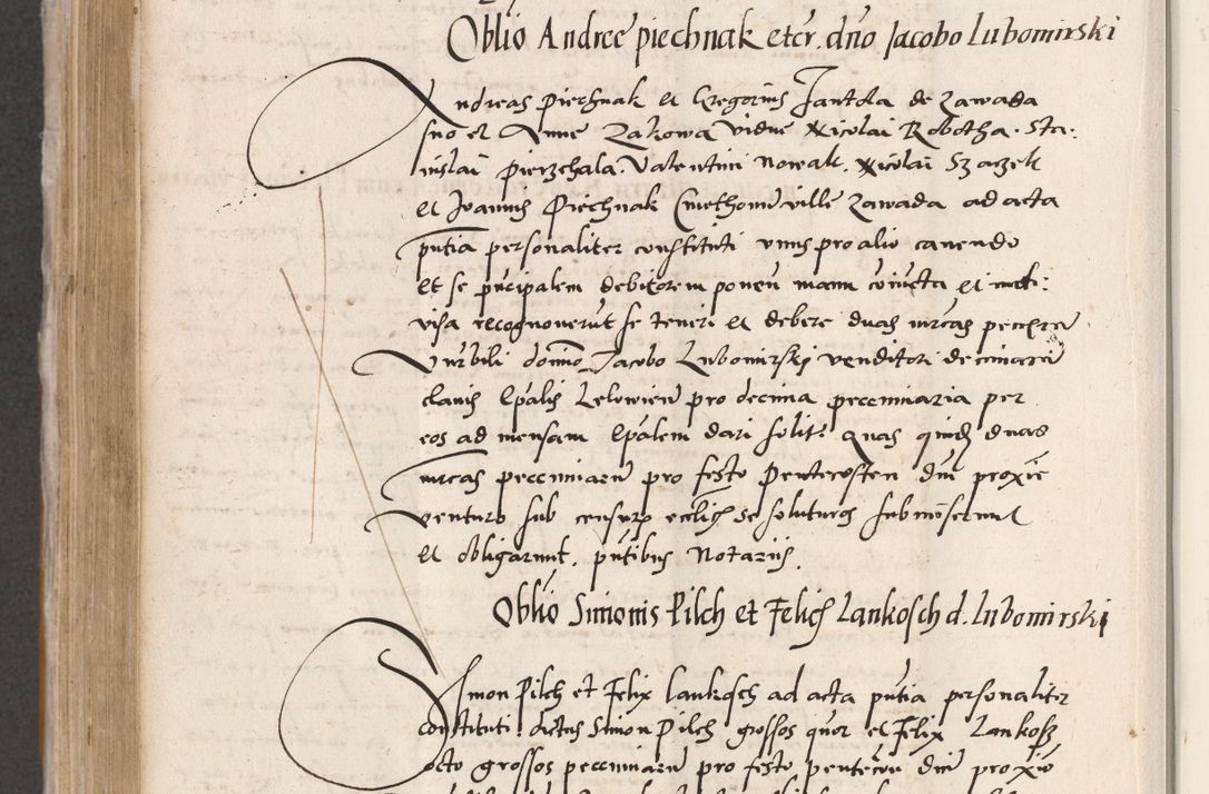 Zdjęcie nr 474 dla obiektu archiwalnego: Acta actorum coram reverendo patre domino Benedicto Isdbienski cancellario Gnesnesi, canonico et reverendissimi in Christo patris et domini domini Petri Dei gratia archiepiscopi Gnesnensis et episcopi Cracoviensis sedisque apostolice legati nati et primatis Regni Polonie, vicarioque in spiritualibus generali Cracoviensi ad annum Domini millesimum quingentisimum quadragesimum primum, cuius indictio est quatuordecima, pontificatus sanctissimi in Christo patris et domini nostri domini Pauli divina providencia pape tercii, anno ipsius septimo, feliciter continuantur. Dii cepta secundent