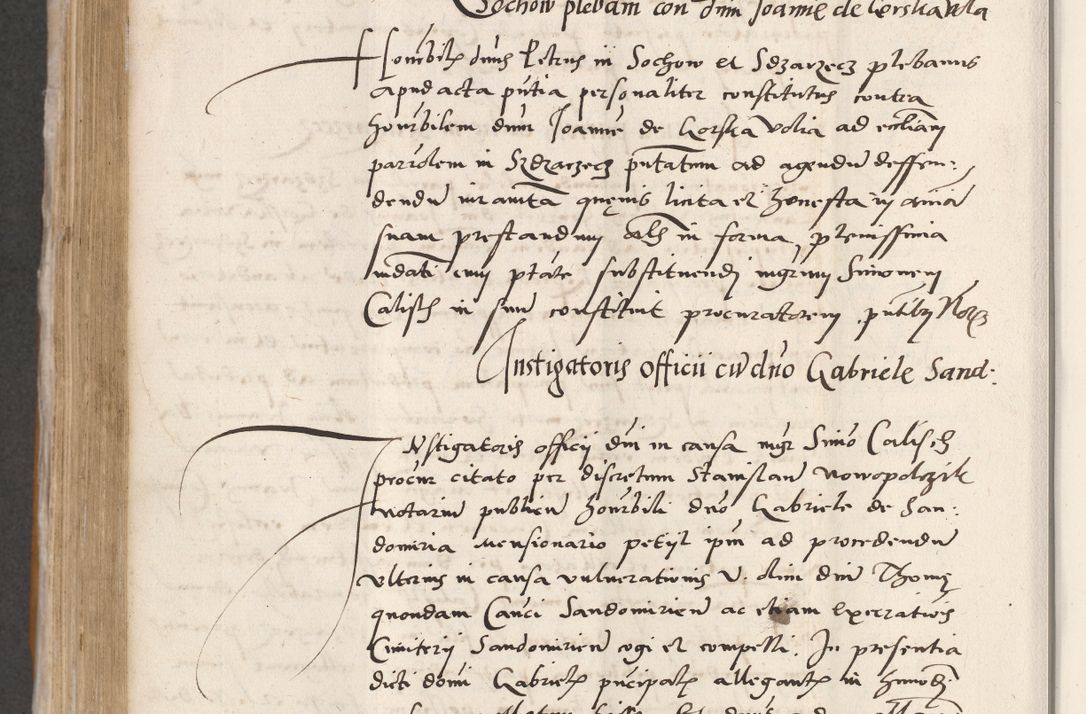 Zdjęcie nr 470 dla obiektu archiwalnego: Acta actorum coram reverendo patre domino Benedicto Isdbienski cancellario Gnesnesi, canonico et reverendissimi in Christo patris et domini domini Petri Dei gratia archiepiscopi Gnesnensis et episcopi Cracoviensis sedisque apostolice legati nati et primatis Regni Polonie, vicarioque in spiritualibus generali Cracoviensi ad annum Domini millesimum quingentisimum quadragesimum primum, cuius indictio est quatuordecima, pontificatus sanctissimi in Christo patris et domini nostri domini Pauli divina providencia pape tercii, anno ipsius septimo, feliciter continuantur. Dii cepta secundent