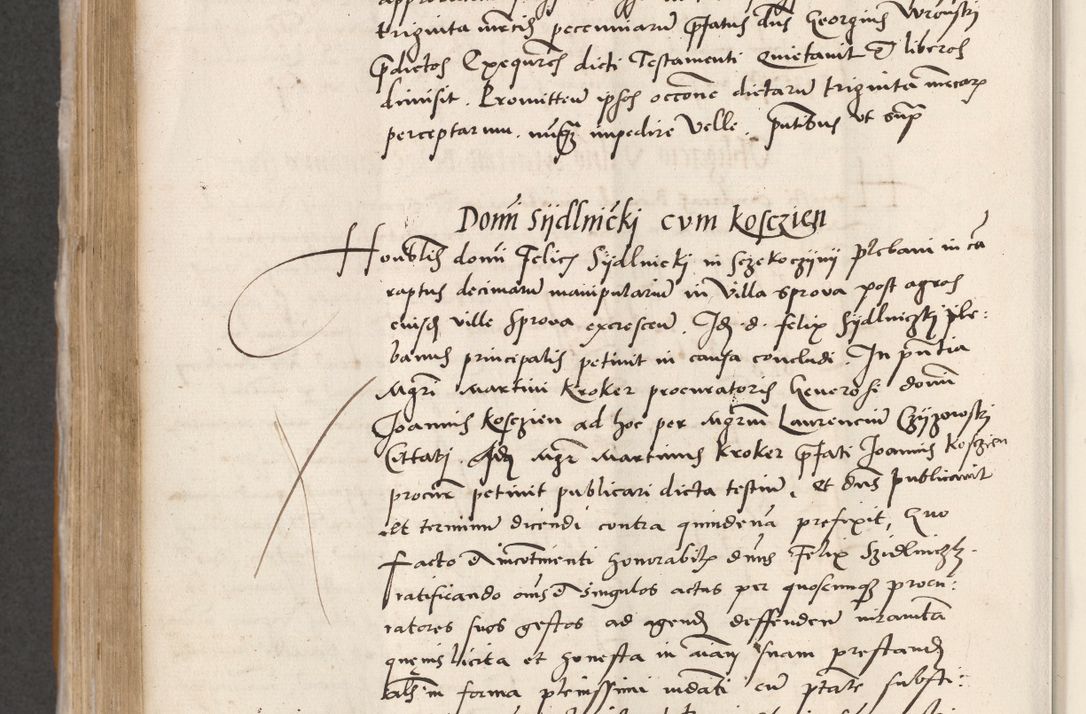 Zdjęcie nr 468 dla obiektu archiwalnego: Acta actorum coram reverendo patre domino Benedicto Isdbienski cancellario Gnesnesi, canonico et reverendissimi in Christo patris et domini domini Petri Dei gratia archiepiscopi Gnesnensis et episcopi Cracoviensis sedisque apostolice legati nati et primatis Regni Polonie, vicarioque in spiritualibus generali Cracoviensi ad annum Domini millesimum quingentisimum quadragesimum primum, cuius indictio est quatuordecima, pontificatus sanctissimi in Christo patris et domini nostri domini Pauli divina providencia pape tercii, anno ipsius septimo, feliciter continuantur. Dii cepta secundent