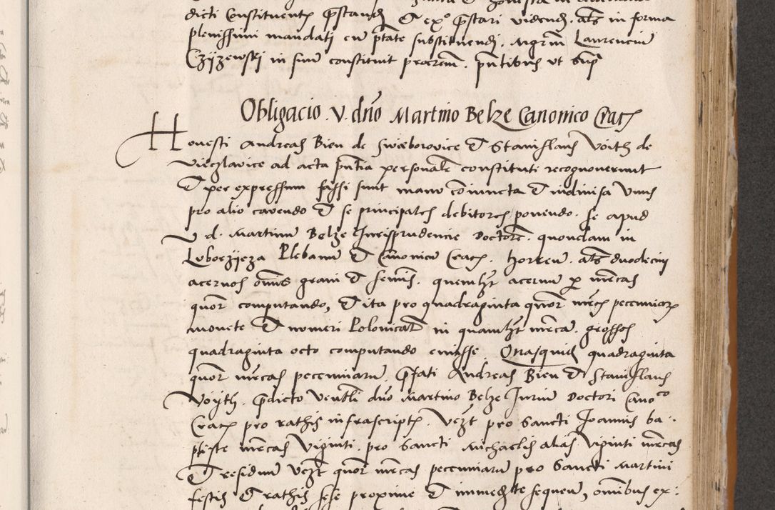 Zdjęcie nr 467 dla obiektu archiwalnego: Acta actorum coram reverendo patre domino Benedicto Isdbienski cancellario Gnesnesi, canonico et reverendissimi in Christo patris et domini domini Petri Dei gratia archiepiscopi Gnesnensis et episcopi Cracoviensis sedisque apostolice legati nati et primatis Regni Polonie, vicarioque in spiritualibus generali Cracoviensi ad annum Domini millesimum quingentisimum quadragesimum primum, cuius indictio est quatuordecima, pontificatus sanctissimi in Christo patris et domini nostri domini Pauli divina providencia pape tercii, anno ipsius septimo, feliciter continuantur. Dii cepta secundent