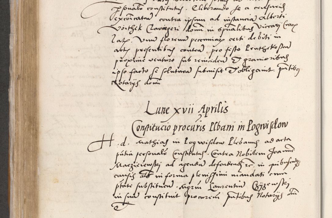 Zdjęcie nr 464 dla obiektu archiwalnego: Acta actorum coram reverendo patre domino Benedicto Isdbienski cancellario Gnesnesi, canonico et reverendissimi in Christo patris et domini domini Petri Dei gratia archiepiscopi Gnesnensis et episcopi Cracoviensis sedisque apostolice legati nati et primatis Regni Polonie, vicarioque in spiritualibus generali Cracoviensi ad annum Domini millesimum quingentisimum quadragesimum primum, cuius indictio est quatuordecima, pontificatus sanctissimi in Christo patris et domini nostri domini Pauli divina providencia pape tercii, anno ipsius septimo, feliciter continuantur. Dii cepta secundent