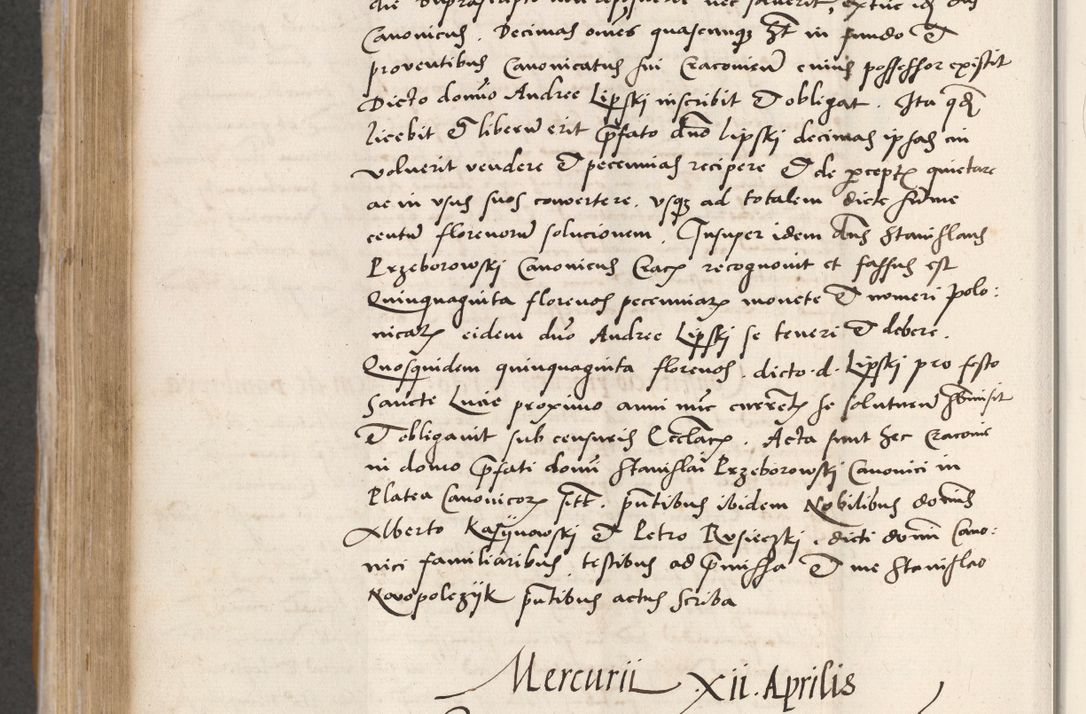 Zdjęcie nr 462 dla obiektu archiwalnego: Acta actorum coram reverendo patre domino Benedicto Isdbienski cancellario Gnesnesi, canonico et reverendissimi in Christo patris et domini domini Petri Dei gratia archiepiscopi Gnesnensis et episcopi Cracoviensis sedisque apostolice legati nati et primatis Regni Polonie, vicarioque in spiritualibus generali Cracoviensi ad annum Domini millesimum quingentisimum quadragesimum primum, cuius indictio est quatuordecima, pontificatus sanctissimi in Christo patris et domini nostri domini Pauli divina providencia pape tercii, anno ipsius septimo, feliciter continuantur. Dii cepta secundent