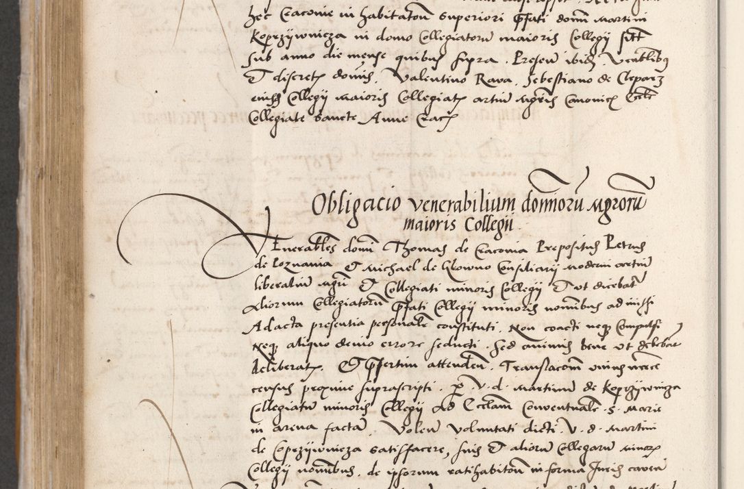 Zdjęcie nr 454 dla obiektu archiwalnego: Acta actorum coram reverendo patre domino Benedicto Isdbienski cancellario Gnesnesi, canonico et reverendissimi in Christo patris et domini domini Petri Dei gratia archiepiscopi Gnesnensis et episcopi Cracoviensis sedisque apostolice legati nati et primatis Regni Polonie, vicarioque in spiritualibus generali Cracoviensi ad annum Domini millesimum quingentisimum quadragesimum primum, cuius indictio est quatuordecima, pontificatus sanctissimi in Christo patris et domini nostri domini Pauli divina providencia pape tercii, anno ipsius septimo, feliciter continuantur. Dii cepta secundent