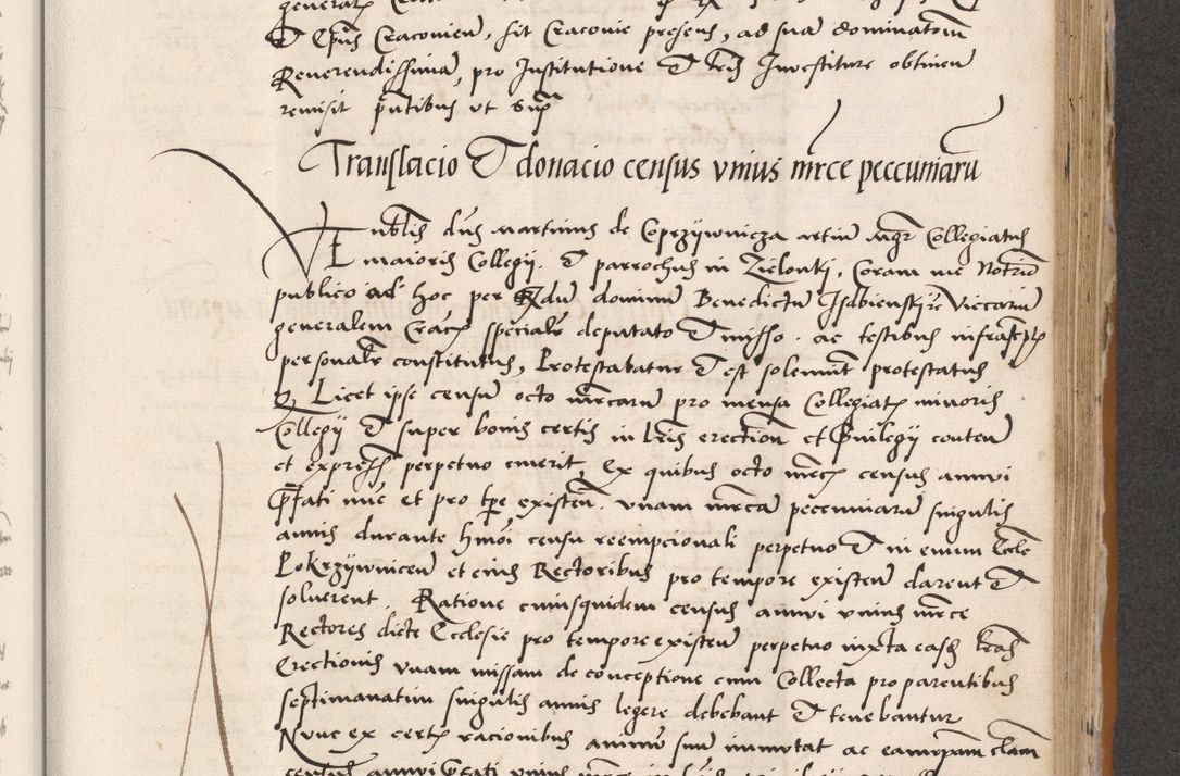 Zdjęcie nr 453 dla obiektu archiwalnego: Acta actorum coram reverendo patre domino Benedicto Isdbienski cancellario Gnesnesi, canonico et reverendissimi in Christo patris et domini domini Petri Dei gratia archiepiscopi Gnesnensis et episcopi Cracoviensis sedisque apostolice legati nati et primatis Regni Polonie, vicarioque in spiritualibus generali Cracoviensi ad annum Domini millesimum quingentisimum quadragesimum primum, cuius indictio est quatuordecima, pontificatus sanctissimi in Christo patris et domini nostri domini Pauli divina providencia pape tercii, anno ipsius septimo, feliciter continuantur. Dii cepta secundent