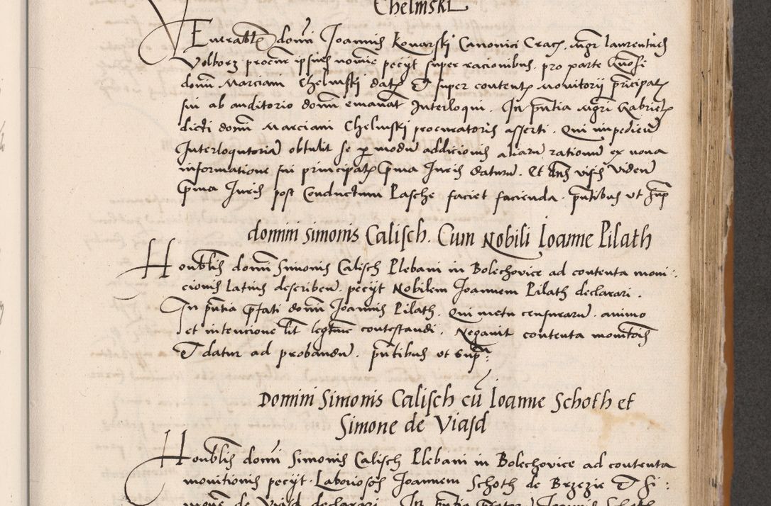 Zdjęcie nr 451 dla obiektu archiwalnego: Acta actorum coram reverendo patre domino Benedicto Isdbienski cancellario Gnesnesi, canonico et reverendissimi in Christo patris et domini domini Petri Dei gratia archiepiscopi Gnesnensis et episcopi Cracoviensis sedisque apostolice legati nati et primatis Regni Polonie, vicarioque in spiritualibus generali Cracoviensi ad annum Domini millesimum quingentisimum quadragesimum primum, cuius indictio est quatuordecima, pontificatus sanctissimi in Christo patris et domini nostri domini Pauli divina providencia pape tercii, anno ipsius septimo, feliciter continuantur. Dii cepta secundent
