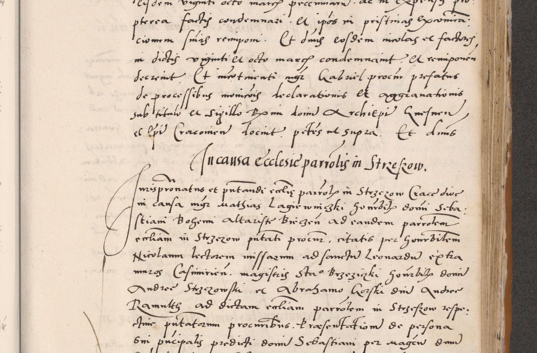 Zdjęcie nr 447 dla obiektu archiwalnego: Acta actorum coram reverendo patre domino Benedicto Isdbienski cancellario Gnesnesi, canonico et reverendissimi in Christo patris et domini domini Petri Dei gratia archiepiscopi Gnesnensis et episcopi Cracoviensis sedisque apostolice legati nati et primatis Regni Polonie, vicarioque in spiritualibus generali Cracoviensi ad annum Domini millesimum quingentisimum quadragesimum primum, cuius indictio est quatuordecima, pontificatus sanctissimi in Christo patris et domini nostri domini Pauli divina providencia pape tercii, anno ipsius septimo, feliciter continuantur. Dii cepta secundent