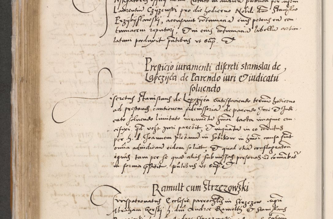 Zdjęcie nr 436 dla obiektu archiwalnego: Acta actorum coram reverendo patre domino Benedicto Isdbienski cancellario Gnesnesi, canonico et reverendissimi in Christo patris et domini domini Petri Dei gratia archiepiscopi Gnesnensis et episcopi Cracoviensis sedisque apostolice legati nati et primatis Regni Polonie, vicarioque in spiritualibus generali Cracoviensi ad annum Domini millesimum quingentisimum quadragesimum primum, cuius indictio est quatuordecima, pontificatus sanctissimi in Christo patris et domini nostri domini Pauli divina providencia pape tercii, anno ipsius septimo, feliciter continuantur. Dii cepta secundent