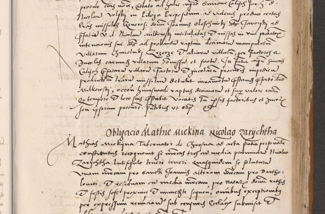Zdjęcie nr 435 dla obiektu archiwalnego: Acta actorum coram reverendo patre domino Benedicto Isdbienski cancellario Gnesnesi, canonico et reverendissimi in Christo patris et domini domini Petri Dei gratia archiepiscopi Gnesnensis et episcopi Cracoviensis sedisque apostolice legati nati et primatis Regni Polonie, vicarioque in spiritualibus generali Cracoviensi ad annum Domini millesimum quingentisimum quadragesimum primum, cuius indictio est quatuordecima, pontificatus sanctissimi in Christo patris et domini nostri domini Pauli divina providencia pape tercii, anno ipsius septimo, feliciter continuantur. Dii cepta secundent