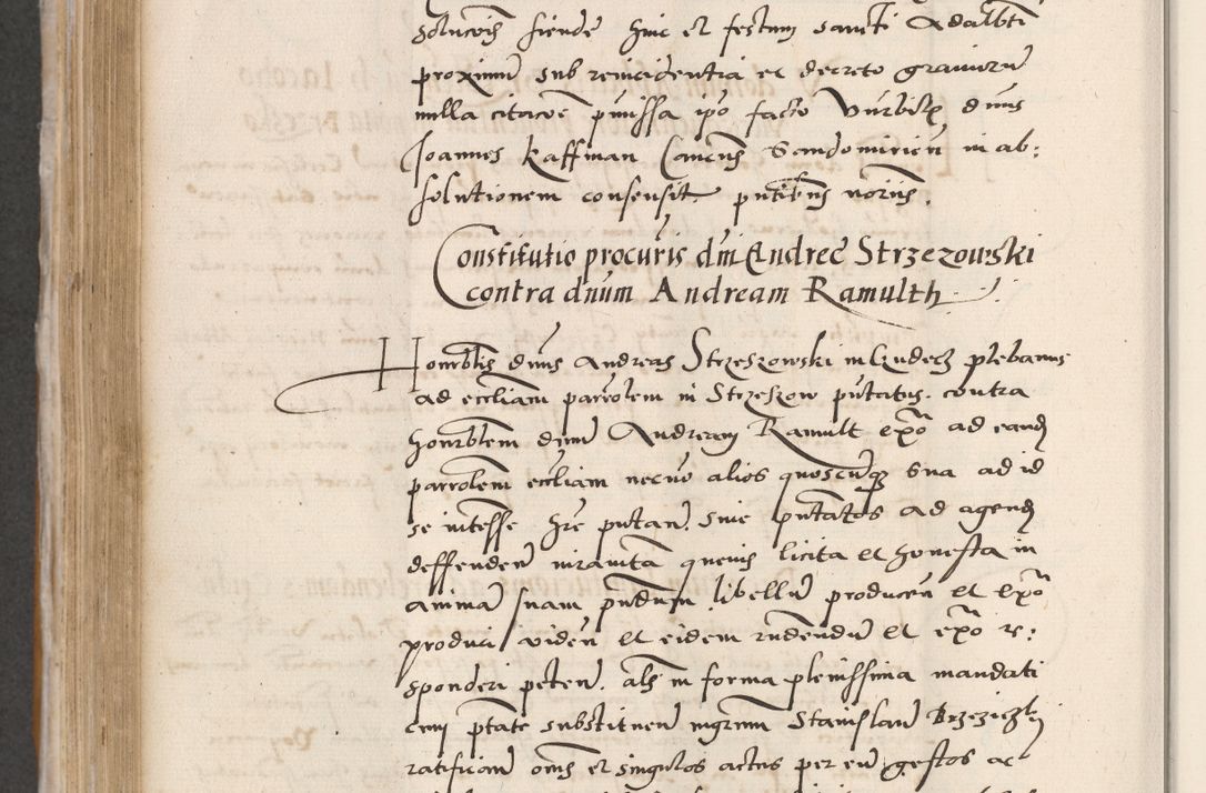 Zdjęcie nr 438 dla obiektu archiwalnego: Acta actorum coram reverendo patre domino Benedicto Isdbienski cancellario Gnesnesi, canonico et reverendissimi in Christo patris et domini domini Petri Dei gratia archiepiscopi Gnesnensis et episcopi Cracoviensis sedisque apostolice legati nati et primatis Regni Polonie, vicarioque in spiritualibus generali Cracoviensi ad annum Domini millesimum quingentisimum quadragesimum primum, cuius indictio est quatuordecima, pontificatus sanctissimi in Christo patris et domini nostri domini Pauli divina providencia pape tercii, anno ipsius septimo, feliciter continuantur. Dii cepta secundent