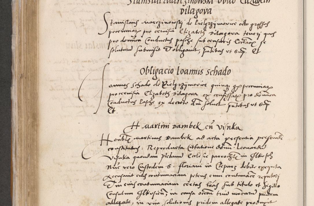 Zdjęcie nr 434 dla obiektu archiwalnego: Acta actorum coram reverendo patre domino Benedicto Isdbienski cancellario Gnesnesi, canonico et reverendissimi in Christo patris et domini domini Petri Dei gratia archiepiscopi Gnesnensis et episcopi Cracoviensis sedisque apostolice legati nati et primatis Regni Polonie, vicarioque in spiritualibus generali Cracoviensi ad annum Domini millesimum quingentisimum quadragesimum primum, cuius indictio est quatuordecima, pontificatus sanctissimi in Christo patris et domini nostri domini Pauli divina providencia pape tercii, anno ipsius septimo, feliciter continuantur. Dii cepta secundent