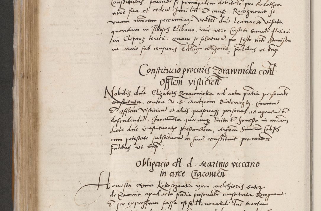 Zdjęcie nr 428 dla obiektu archiwalnego: Acta actorum coram reverendo patre domino Benedicto Isdbienski cancellario Gnesnesi, canonico et reverendissimi in Christo patris et domini domini Petri Dei gratia archiepiscopi Gnesnensis et episcopi Cracoviensis sedisque apostolice legati nati et primatis Regni Polonie, vicarioque in spiritualibus generali Cracoviensi ad annum Domini millesimum quingentisimum quadragesimum primum, cuius indictio est quatuordecima, pontificatus sanctissimi in Christo patris et domini nostri domini Pauli divina providencia pape tercii, anno ipsius septimo, feliciter continuantur. Dii cepta secundent