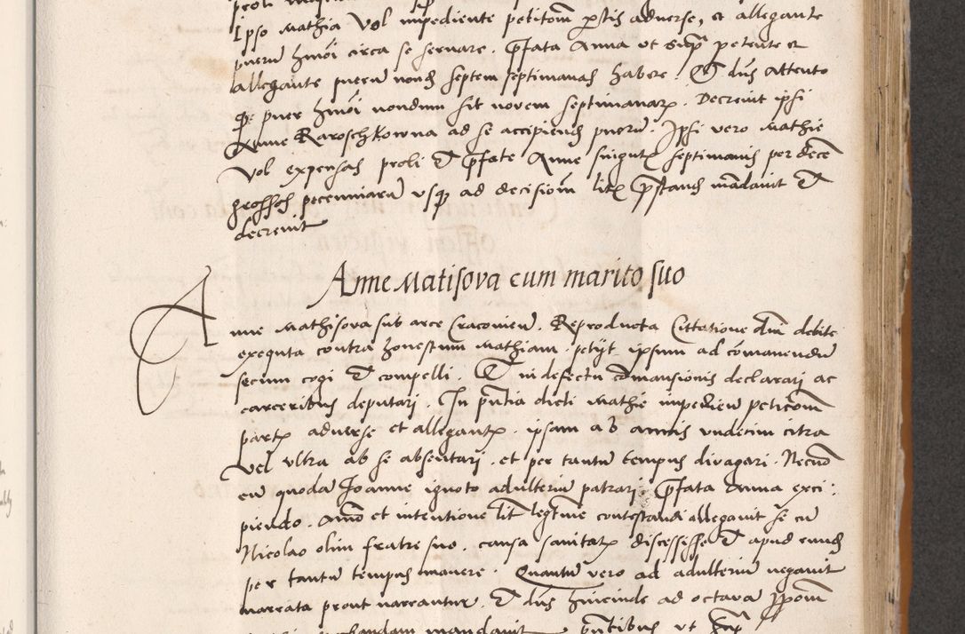 Zdjęcie nr 427 dla obiektu archiwalnego: Acta actorum coram reverendo patre domino Benedicto Isdbienski cancellario Gnesnesi, canonico et reverendissimi in Christo patris et domini domini Petri Dei gratia archiepiscopi Gnesnensis et episcopi Cracoviensis sedisque apostolice legati nati et primatis Regni Polonie, vicarioque in spiritualibus generali Cracoviensi ad annum Domini millesimum quingentisimum quadragesimum primum, cuius indictio est quatuordecima, pontificatus sanctissimi in Christo patris et domini nostri domini Pauli divina providencia pape tercii, anno ipsius septimo, feliciter continuantur. Dii cepta secundent