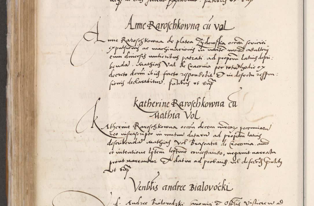 Zdjęcie nr 426 dla obiektu archiwalnego: Acta actorum coram reverendo patre domino Benedicto Isdbienski cancellario Gnesnesi, canonico et reverendissimi in Christo patris et domini domini Petri Dei gratia archiepiscopi Gnesnensis et episcopi Cracoviensis sedisque apostolice legati nati et primatis Regni Polonie, vicarioque in spiritualibus generali Cracoviensi ad annum Domini millesimum quingentisimum quadragesimum primum, cuius indictio est quatuordecima, pontificatus sanctissimi in Christo patris et domini nostri domini Pauli divina providencia pape tercii, anno ipsius septimo, feliciter continuantur. Dii cepta secundent