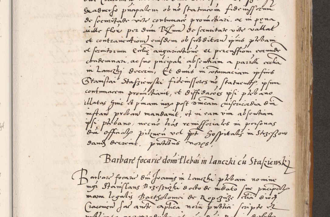 Zdjęcie nr 413 dla obiektu archiwalnego: Acta actorum coram reverendo patre domino Benedicto Isdbienski cancellario Gnesnesi, canonico et reverendissimi in Christo patris et domini domini Petri Dei gratia archiepiscopi Gnesnensis et episcopi Cracoviensis sedisque apostolice legati nati et primatis Regni Polonie, vicarioque in spiritualibus generali Cracoviensi ad annum Domini millesimum quingentisimum quadragesimum primum, cuius indictio est quatuordecima, pontificatus sanctissimi in Christo patris et domini nostri domini Pauli divina providencia pape tercii, anno ipsius septimo, feliciter continuantur. Dii cepta secundent