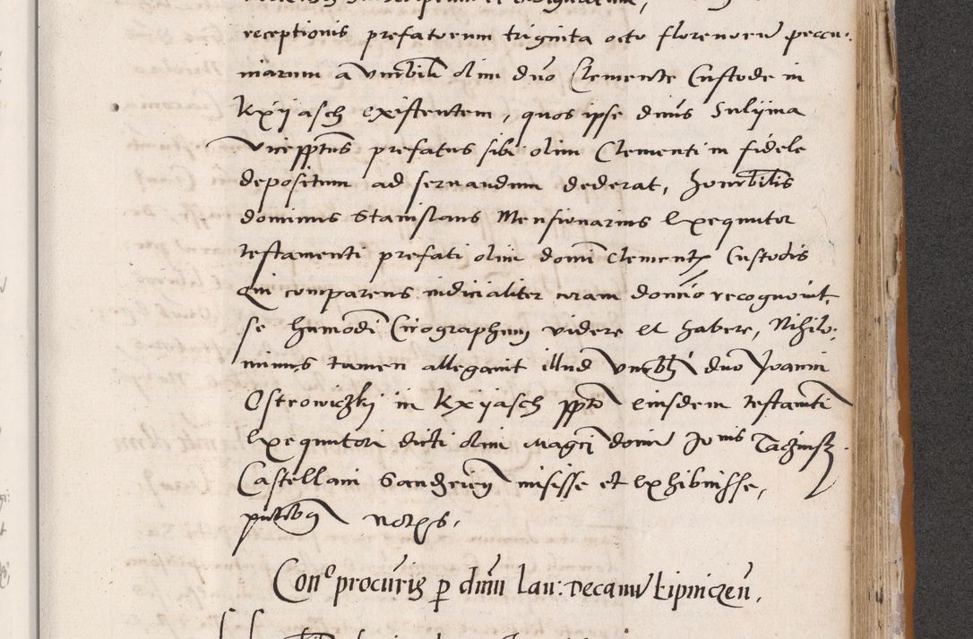 Zdjęcie nr 607 dla obiektu archiwalnego: Acta actorum coram reverendo patre domino Benedicto Isdbienski cancellario Gnesnesi, canonico et reverendissimi in Christo patris et domini domini Petri Dei gratia archiepiscopi Gnesnensis et episcopi Cracoviensis sedisque apostolice legati nati et primatis Regni Polonie, vicarioque in spiritualibus generali Cracoviensi ad annum Domini millesimum quingentisimum quadragesimum primum, cuius indictio est quatuordecima, pontificatus sanctissimi in Christo patris et domini nostri domini Pauli divina providencia pape tercii, anno ipsius septimo, feliciter continuantur. Dii cepta secundent