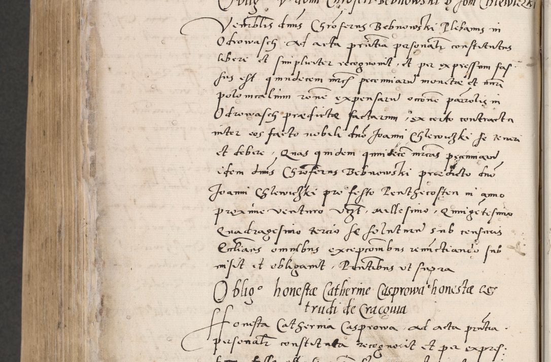 Zdjęcie nr 858 dla obiektu archiwalnego: Acta actorum coram reverendo patre domino Benedicto Isdbienski cancellario Gnesnesi, canonico et reverendissimi in Christo patris et domini domini Petri Dei gratia archiepiscopi Gnesnensis et episcopi Cracoviensis sedisque apostolice legati nati et primatis Regni Polonie, vicarioque in spiritualibus generali Cracoviensi ad annum Domini millesimum quingentisimum quadragesimum primum, cuius indictio est quatuordecima, pontificatus sanctissimi in Christo patris et domini nostri domini Pauli divina providencia pape tercii, anno ipsius septimo, feliciter continuantur. Dii cepta secundent