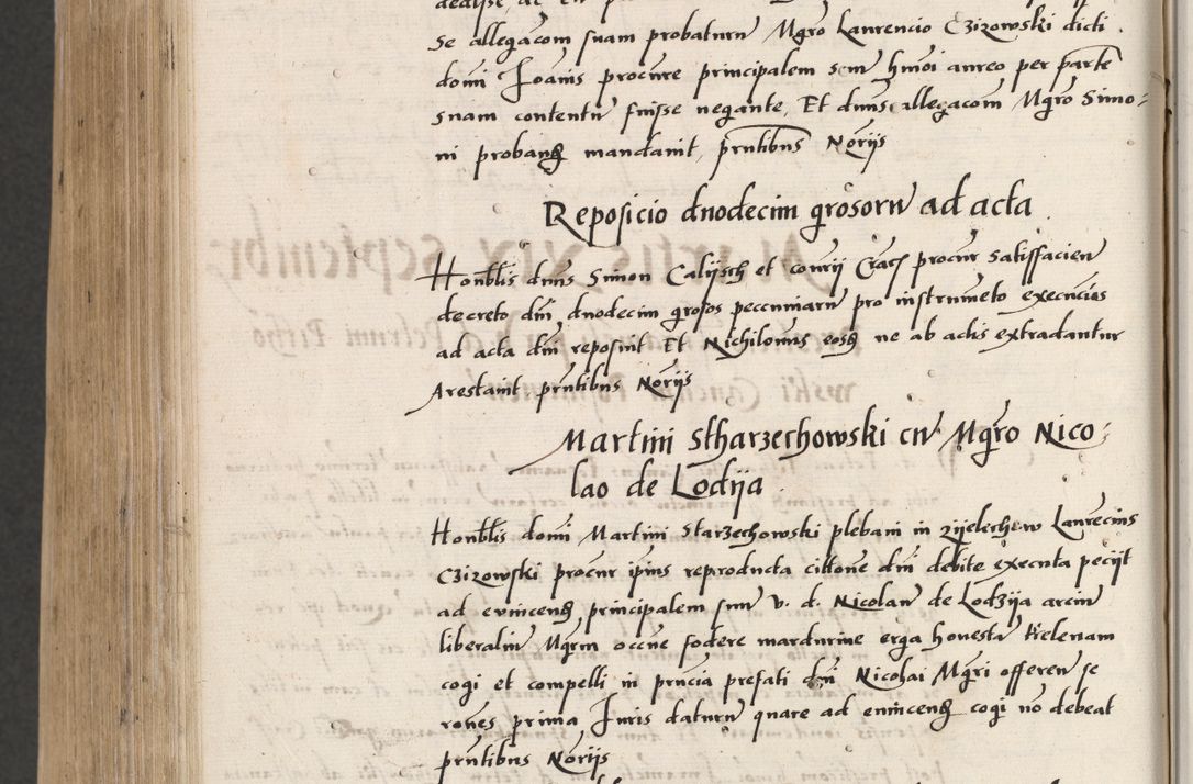 Zdjęcie nr 846 dla obiektu archiwalnego: Acta actorum coram reverendo patre domino Benedicto Isdbienski cancellario Gnesnesi, canonico et reverendissimi in Christo patris et domini domini Petri Dei gratia archiepiscopi Gnesnensis et episcopi Cracoviensis sedisque apostolice legati nati et primatis Regni Polonie, vicarioque in spiritualibus generali Cracoviensi ad annum Domini millesimum quingentisimum quadragesimum primum, cuius indictio est quatuordecima, pontificatus sanctissimi in Christo patris et domini nostri domini Pauli divina providencia pape tercii, anno ipsius septimo, feliciter continuantur. Dii cepta secundent