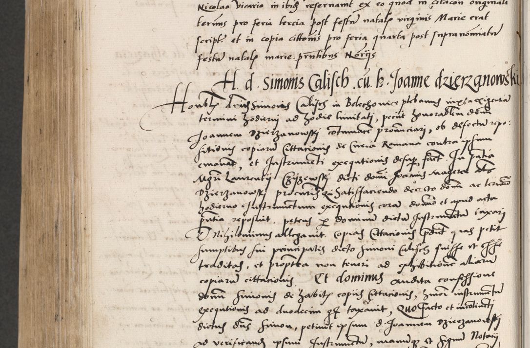 Zdjęcie nr 842 dla obiektu archiwalnego: Acta actorum coram reverendo patre domino Benedicto Isdbienski cancellario Gnesnesi, canonico et reverendissimi in Christo patris et domini domini Petri Dei gratia archiepiscopi Gnesnensis et episcopi Cracoviensis sedisque apostolice legati nati et primatis Regni Polonie, vicarioque in spiritualibus generali Cracoviensi ad annum Domini millesimum quingentisimum quadragesimum primum, cuius indictio est quatuordecima, pontificatus sanctissimi in Christo patris et domini nostri domini Pauli divina providencia pape tercii, anno ipsius septimo, feliciter continuantur. Dii cepta secundent