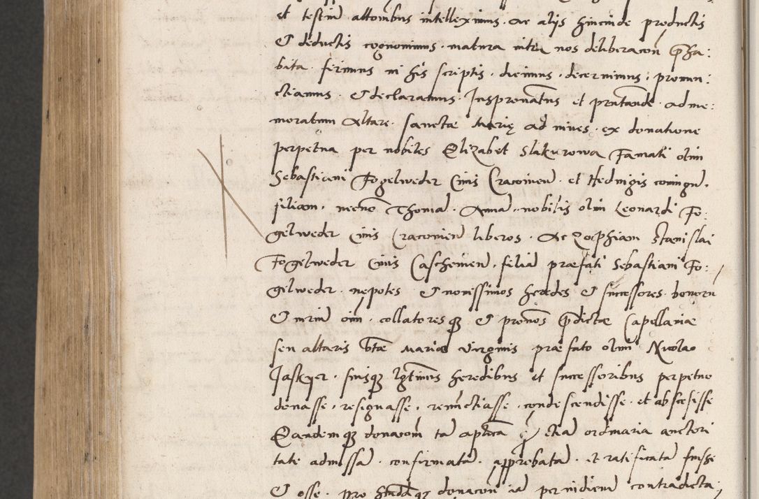 Zdjęcie nr 818 dla obiektu archiwalnego: Acta actorum coram reverendo patre domino Benedicto Isdbienski cancellario Gnesnesi, canonico et reverendissimi in Christo patris et domini domini Petri Dei gratia archiepiscopi Gnesnensis et episcopi Cracoviensis sedisque apostolice legati nati et primatis Regni Polonie, vicarioque in spiritualibus generali Cracoviensi ad annum Domini millesimum quingentisimum quadragesimum primum, cuius indictio est quatuordecima, pontificatus sanctissimi in Christo patris et domini nostri domini Pauli divina providencia pape tercii, anno ipsius septimo, feliciter continuantur. Dii cepta secundent