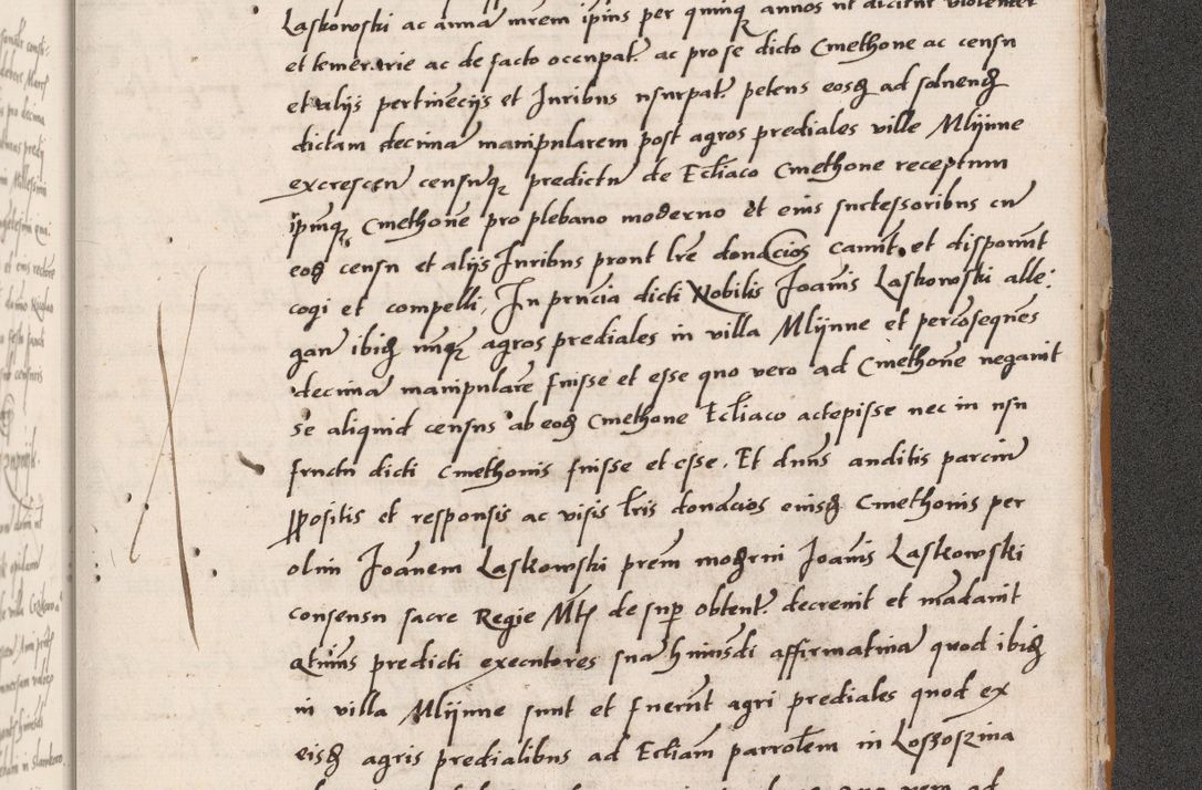 Zdjęcie nr 815 dla obiektu archiwalnego: Acta actorum coram reverendo patre domino Benedicto Isdbienski cancellario Gnesnesi, canonico et reverendissimi in Christo patris et domini domini Petri Dei gratia archiepiscopi Gnesnensis et episcopi Cracoviensis sedisque apostolice legati nati et primatis Regni Polonie, vicarioque in spiritualibus generali Cracoviensi ad annum Domini millesimum quingentisimum quadragesimum primum, cuius indictio est quatuordecima, pontificatus sanctissimi in Christo patris et domini nostri domini Pauli divina providencia pape tercii, anno ipsius septimo, feliciter continuantur. Dii cepta secundent