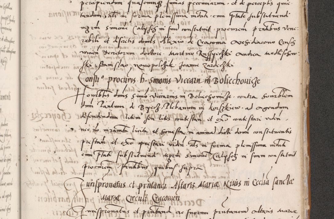Zdjęcie nr 811 dla obiektu archiwalnego: Acta actorum coram reverendo patre domino Benedicto Isdbienski cancellario Gnesnesi, canonico et reverendissimi in Christo patris et domini domini Petri Dei gratia archiepiscopi Gnesnensis et episcopi Cracoviensis sedisque apostolice legati nati et primatis Regni Polonie, vicarioque in spiritualibus generali Cracoviensi ad annum Domini millesimum quingentisimum quadragesimum primum, cuius indictio est quatuordecima, pontificatus sanctissimi in Christo patris et domini nostri domini Pauli divina providencia pape tercii, anno ipsius septimo, feliciter continuantur. Dii cepta secundent
