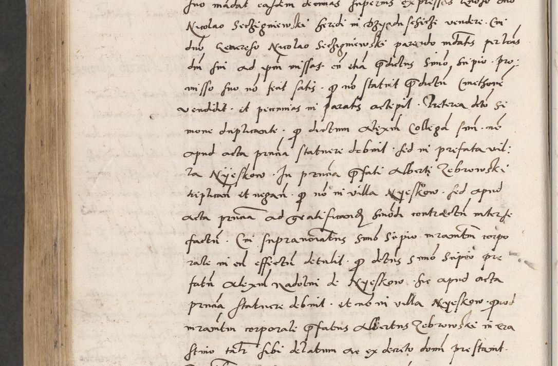 Zdjęcie nr 798 dla obiektu archiwalnego: Acta actorum coram reverendo patre domino Benedicto Isdbienski cancellario Gnesnesi, canonico et reverendissimi in Christo patris et domini domini Petri Dei gratia archiepiscopi Gnesnensis et episcopi Cracoviensis sedisque apostolice legati nati et primatis Regni Polonie, vicarioque in spiritualibus generali Cracoviensi ad annum Domini millesimum quingentisimum quadragesimum primum, cuius indictio est quatuordecima, pontificatus sanctissimi in Christo patris et domini nostri domini Pauli divina providencia pape tercii, anno ipsius septimo, feliciter continuantur. Dii cepta secundent