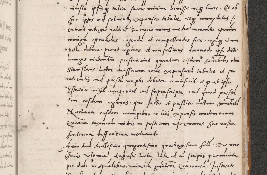 Zdjęcie nr 793 dla obiektu archiwalnego: Acta actorum coram reverendo patre domino Benedicto Isdbienski cancellario Gnesnesi, canonico et reverendissimi in Christo patris et domini domini Petri Dei gratia archiepiscopi Gnesnensis et episcopi Cracoviensis sedisque apostolice legati nati et primatis Regni Polonie, vicarioque in spiritualibus generali Cracoviensi ad annum Domini millesimum quingentisimum quadragesimum primum, cuius indictio est quatuordecima, pontificatus sanctissimi in Christo patris et domini nostri domini Pauli divina providencia pape tercii, anno ipsius septimo, feliciter continuantur. Dii cepta secundent