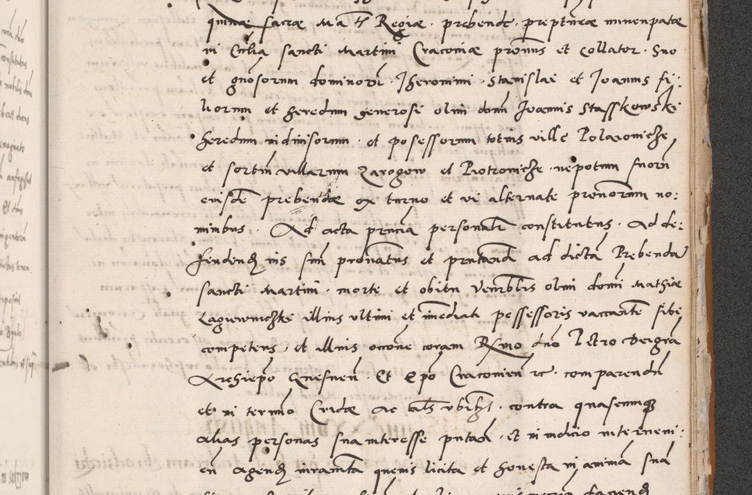 Zdjęcie nr 781 dla obiektu archiwalnego: Acta actorum coram reverendo patre domino Benedicto Isdbienski cancellario Gnesnesi, canonico et reverendissimi in Christo patris et domini domini Petri Dei gratia archiepiscopi Gnesnensis et episcopi Cracoviensis sedisque apostolice legati nati et primatis Regni Polonie, vicarioque in spiritualibus generali Cracoviensi ad annum Domini millesimum quingentisimum quadragesimum primum, cuius indictio est quatuordecima, pontificatus sanctissimi in Christo patris et domini nostri domini Pauli divina providencia pape tercii, anno ipsius septimo, feliciter continuantur. Dii cepta secundent