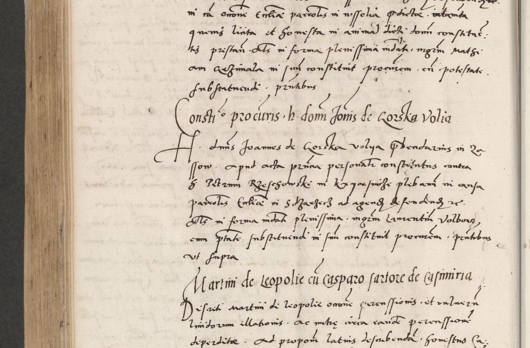 Zdjęcie nr 776 dla obiektu archiwalnego: Acta actorum coram reverendo patre domino Benedicto Isdbienski cancellario Gnesnesi, canonico et reverendissimi in Christo patris et domini domini Petri Dei gratia archiepiscopi Gnesnensis et episcopi Cracoviensis sedisque apostolice legati nati et primatis Regni Polonie, vicarioque in spiritualibus generali Cracoviensi ad annum Domini millesimum quingentisimum quadragesimum primum, cuius indictio est quatuordecima, pontificatus sanctissimi in Christo patris et domini nostri domini Pauli divina providencia pape tercii, anno ipsius septimo, feliciter continuantur. Dii cepta secundent