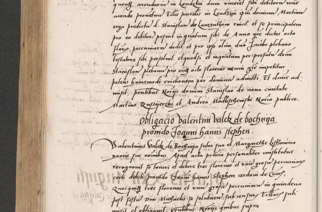 Zdjęcie nr 768 dla obiektu archiwalnego: Acta actorum coram reverendo patre domino Benedicto Isdbienski cancellario Gnesnesi, canonico et reverendissimi in Christo patris et domini domini Petri Dei gratia archiepiscopi Gnesnensis et episcopi Cracoviensis sedisque apostolice legati nati et primatis Regni Polonie, vicarioque in spiritualibus generali Cracoviensi ad annum Domini millesimum quingentisimum quadragesimum primum, cuius indictio est quatuordecima, pontificatus sanctissimi in Christo patris et domini nostri domini Pauli divina providencia pape tercii, anno ipsius septimo, feliciter continuantur. Dii cepta secundent
