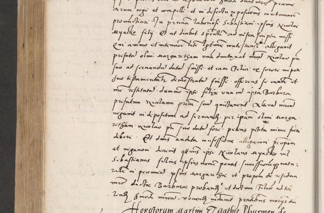 Zdjęcie nr 750 dla obiektu archiwalnego: Acta actorum coram reverendo patre domino Benedicto Isdbienski cancellario Gnesnesi, canonico et reverendissimi in Christo patris et domini domini Petri Dei gratia archiepiscopi Gnesnensis et episcopi Cracoviensis sedisque apostolice legati nati et primatis Regni Polonie, vicarioque in spiritualibus generali Cracoviensi ad annum Domini millesimum quingentisimum quadragesimum primum, cuius indictio est quatuordecima, pontificatus sanctissimi in Christo patris et domini nostri domini Pauli divina providencia pape tercii, anno ipsius septimo, feliciter continuantur. Dii cepta secundent