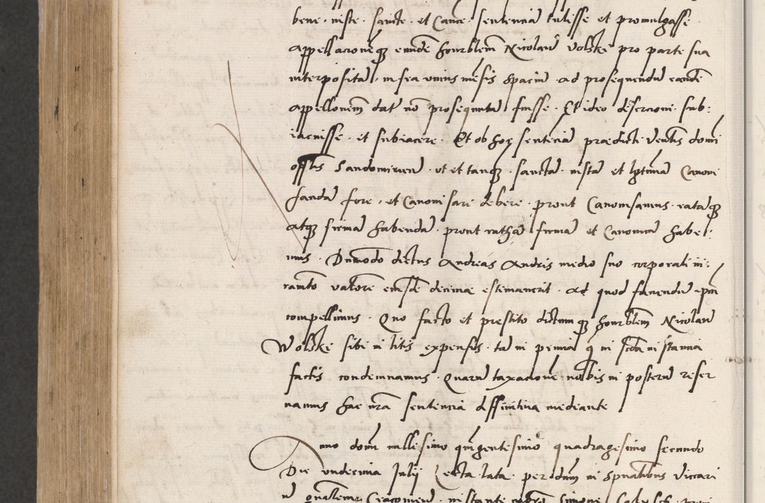 Zdjęcie nr 724 dla obiektu archiwalnego: Acta actorum coram reverendo patre domino Benedicto Isdbienski cancellario Gnesnesi, canonico et reverendissimi in Christo patris et domini domini Petri Dei gratia archiepiscopi Gnesnensis et episcopi Cracoviensis sedisque apostolice legati nati et primatis Regni Polonie, vicarioque in spiritualibus generali Cracoviensi ad annum Domini millesimum quingentisimum quadragesimum primum, cuius indictio est quatuordecima, pontificatus sanctissimi in Christo patris et domini nostri domini Pauli divina providencia pape tercii, anno ipsius septimo, feliciter continuantur. Dii cepta secundent