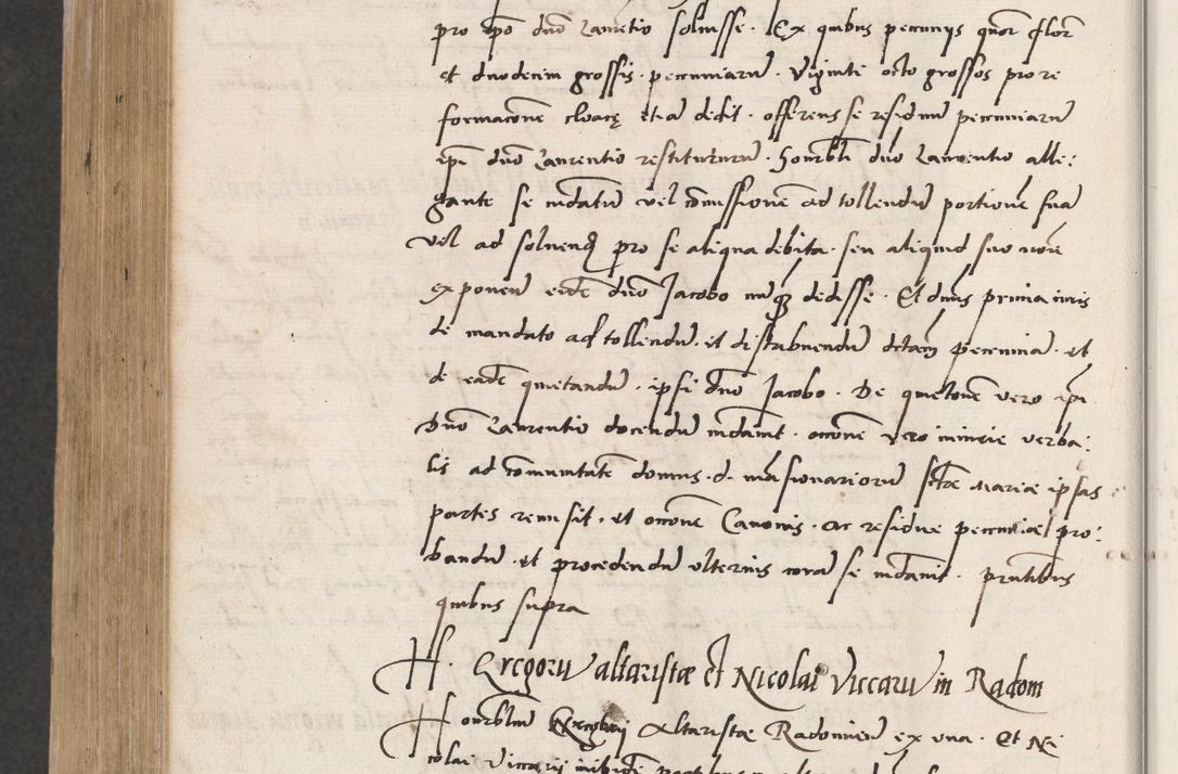 Zdjęcie nr 722 dla obiektu archiwalnego: Acta actorum coram reverendo patre domino Benedicto Isdbienski cancellario Gnesnesi, canonico et reverendissimi in Christo patris et domini domini Petri Dei gratia archiepiscopi Gnesnensis et episcopi Cracoviensis sedisque apostolice legati nati et primatis Regni Polonie, vicarioque in spiritualibus generali Cracoviensi ad annum Domini millesimum quingentisimum quadragesimum primum, cuius indictio est quatuordecima, pontificatus sanctissimi in Christo patris et domini nostri domini Pauli divina providencia pape tercii, anno ipsius septimo, feliciter continuantur. Dii cepta secundent